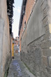 Calle típica de Hervás, Cáceres, España
