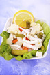 fresh squid salad
