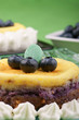 Blueberry cheese cake