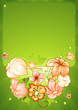 Flowers frame
