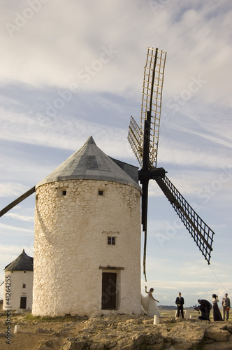 Photo: Molino de viento con Novia Molino de viento con Novia