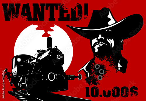 Vector: wanted wanted