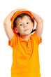 Photo en ligne au meilleur prix boy in construction helmet