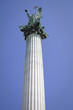 statua dell'arcangelo gabriele, budapest