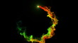 Particle Ring with Alpha Channel - HD1080 Particle Ring with Alpha Channel - HD1080