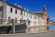 View of Comacchio, Ferrara, Emilia Romagna, Italy View of Comacchio, Ferrara, Emilia Romagna, Italy