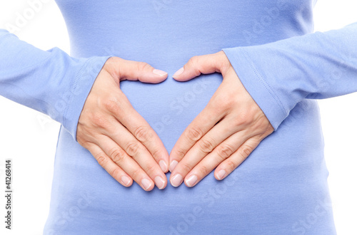 Foto: frau bauch frau bauch