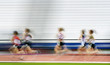 Women running race