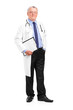 Full length portrait of a mature healthcare professional posing