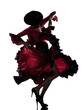 woman gipsy flamenco dancing dancer