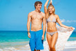 Attractive Couple on the Beach