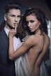 Beauty women and handsome men