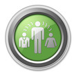 Green 3D Style Button "Interpreter Services"