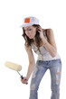 Painter woman