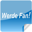 Sticker- Werde Fan!