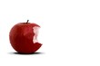 Red apple bite