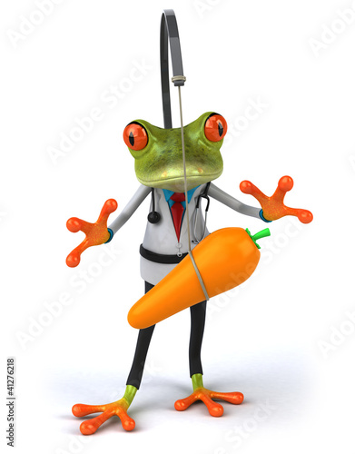 Illustration: Grenouille docteur Grenouille docteur