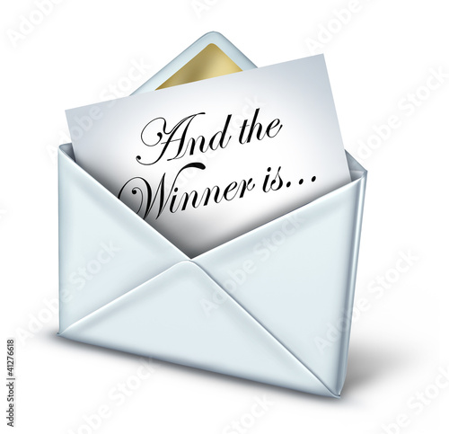 Illustration: Award Winner Envelope Award Winner Envelope