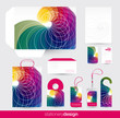 Stationery design set
