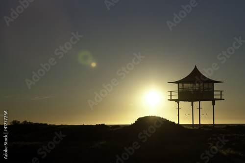 Photo: surf life savers lookout sunset surf life savers lookout sunset