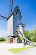 wooden windmill Drievenmeulen near Steenvoorde, Nord-Pas-de-Cala wooden windmill Drievenmeulen near Steenvoorde, Nord-Pas-de-Cala