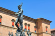 Fountain of Neptune. Bologna. Emilia-Romagna. Italy. Fountain of Neptune. Bologna. Emilia-Romagna. Italy.