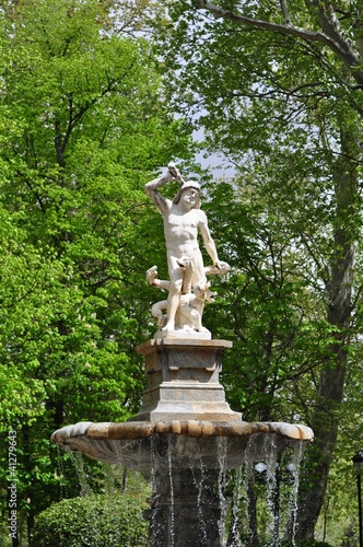 Foto: Garden in the Royal Palace of Aranjuez, Madrid, Spain Garden in the Royal Palace of Aranjuez, Madrid, Spain