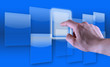 Touch screen blu