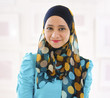 canvas print picture - Muslim girl