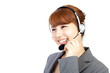Beautiful business operator. Portrait of asian woman.