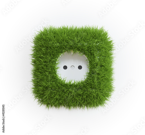 Illustration: Grass covered outlet Grass covered outlet