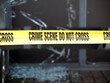 Crime Scene Marked with Yellow Tape
