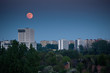Moon′s perigee in Warsaw, Poland