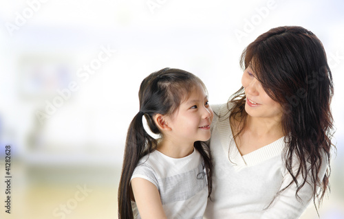 Photo: Asian mother and daughter Asian mother and daughter
