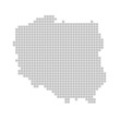 Pixelkarte - Polen Pixelkarte - Polen