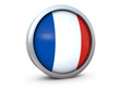 France flag icon 3d render France flag icon 3d render