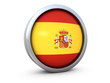 Spain flag icon 3d render Spain flag icon 3d render