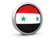 Syria flag icon 3d render Syria flag icon 3d render