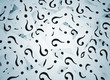 Question mark background