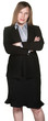 Business Woman With Folded Arms