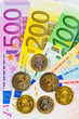 Ein Fächer mit Euro-Geldscheinen Ein Fächer mit Euro-Geldscheinen