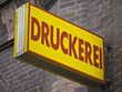 Druckerei-gelb