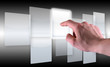 Touch screen grigio