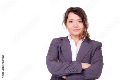 Foto: hübsche selbstbewußte junge frau hübsche selbstbewußte junge frau