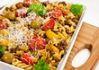 Auflauf - Käse und Rinderhack - Parmesan