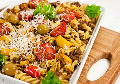 Foto: Auflauf - Käse und Rinderhack - Parmesan Auflauf - Käse und Rinderhack - Parmesan