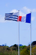 Drapeau Français et Breton Drapeau Français et Breton