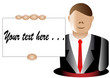 businessman business card