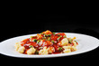 chicken with red sauce