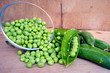 Peas 2 color image